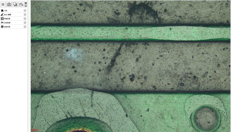 BX系列金相显微镜如何使用零件测量尺寸功能