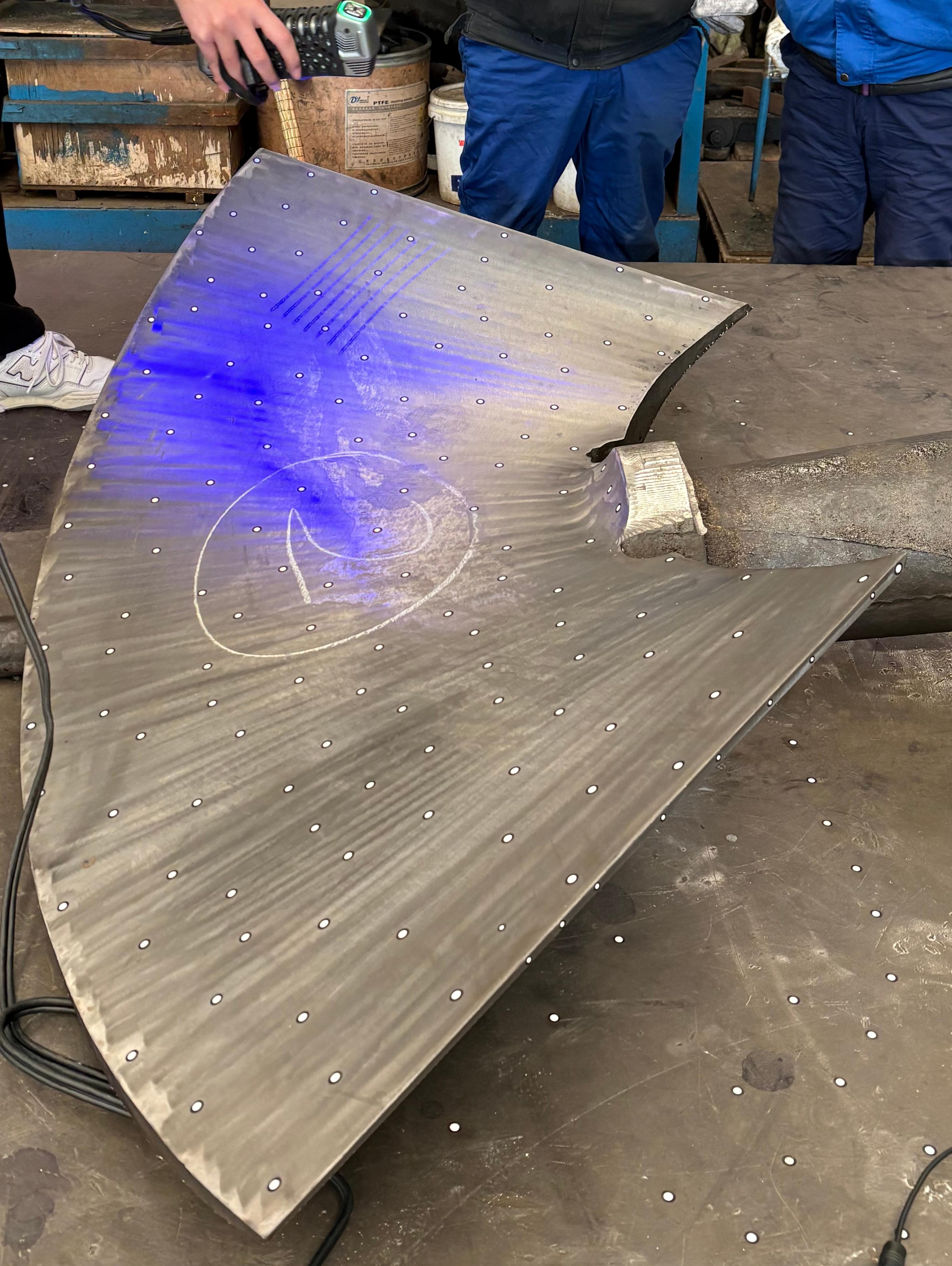 武汉环保节能装备三维（3D）数据采集和尺寸测量检测分析完成